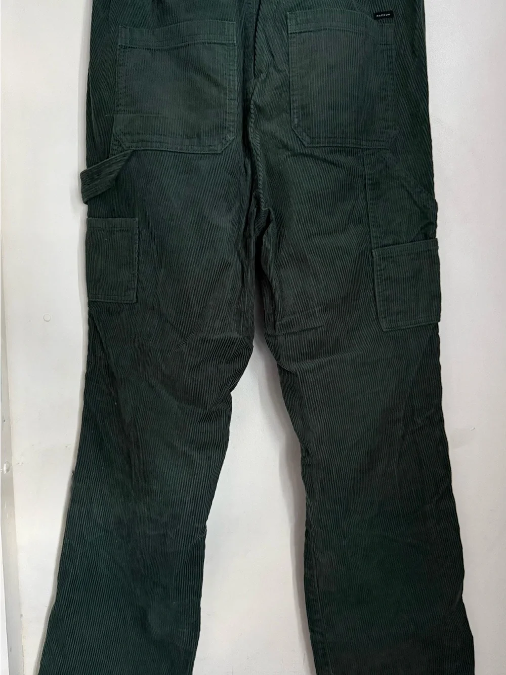 PacSun Men's Forest Green Corduroy Drawstring Pants
